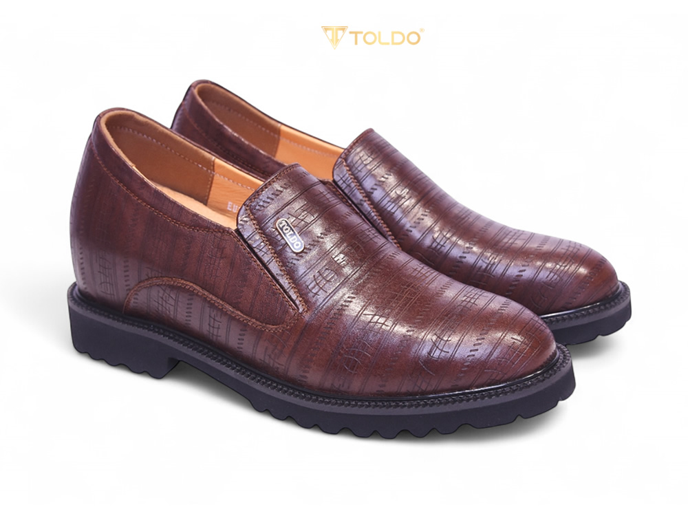 Giày cao 10cm da mềm siêu nhẹ 9